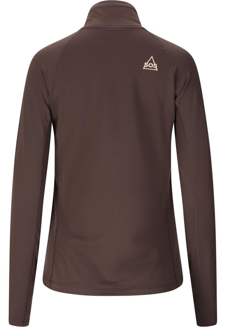 SOS SOS Stratos Skishirt Damen - 1098 Shale Mud - 0 | SportScheck