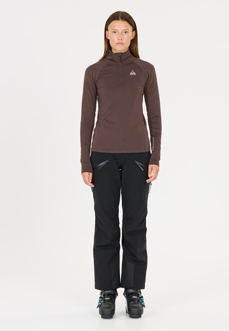 SOS SOS Stratos Skishirt Damen - 1098 Shale Mud - 0 | SportScheck
