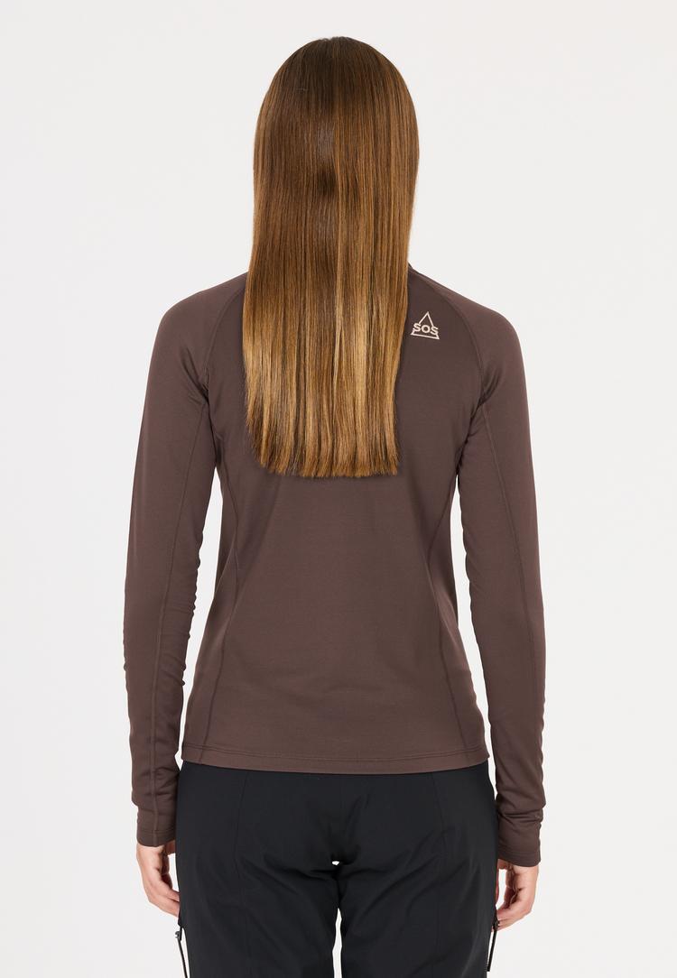 SOS SOS Stratos Skishirt Damen - 1098 Shale Mud - 3 | SportScheck