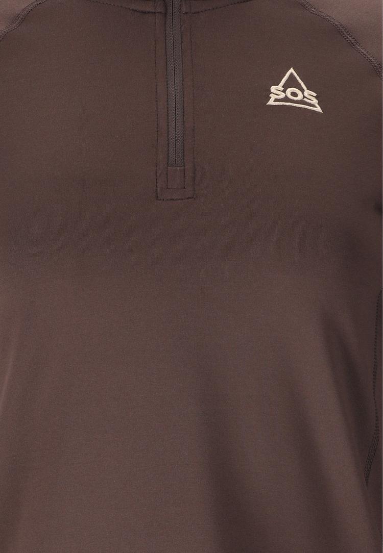 SOS SOS Stratos Skishirt Damen - 1098 Shale Mud - 0 | SportScheck