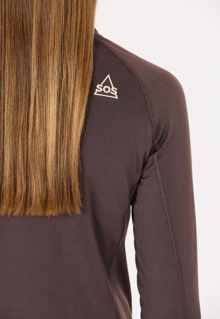 SOS SOS Stratos Skishirt Damen - 1098 Shale Mud - 2 | SportScheck