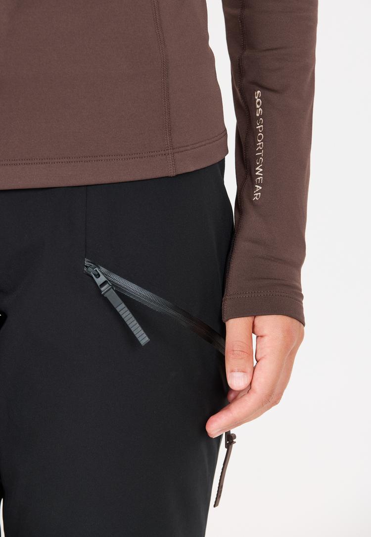 SOS SOS Stratos Skishirt Damen - 1098 Shale Mud - 3 | SportScheck