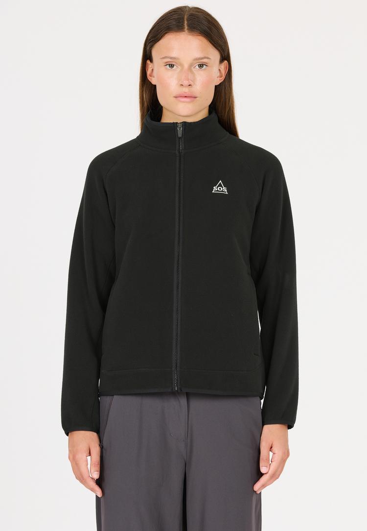 SOS SOS Draco Fleecejacke Damen - 1001 Black - 1 | SportScheck