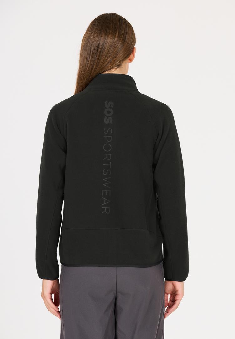 SOS SOS Draco Fleecejacke Damen - 1001 Black - 3 | SportScheck