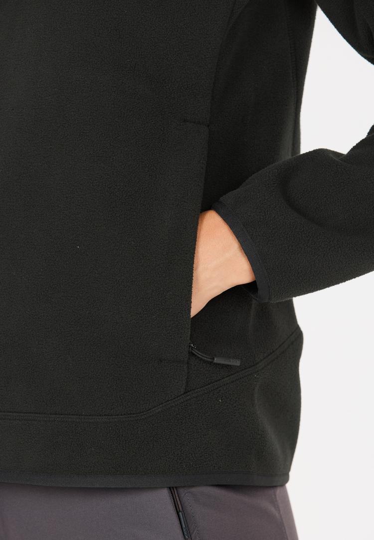 SOS SOS Draco Fleecejacke Damen - 1001 Black - 3 | SportScheck