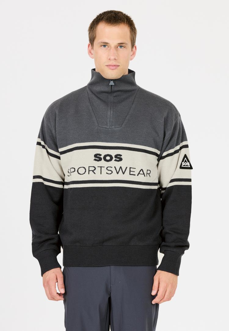 SOS SOS Idre Funktionssweatshirt - 1028 Turbulence - 1 | SportScheck