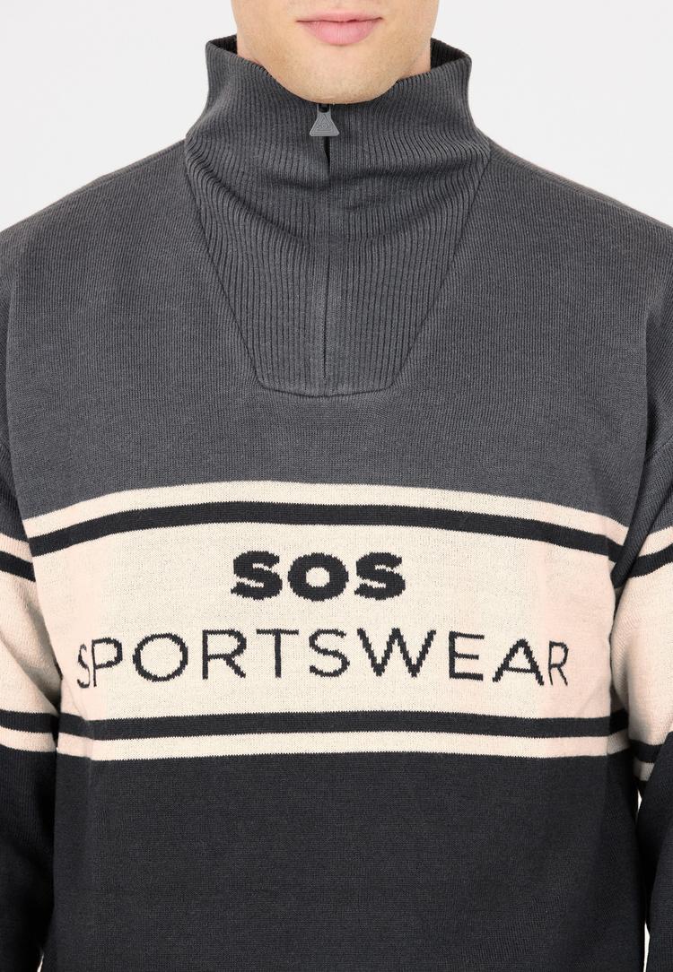 SOS SOS Idre Funktionssweatshirt - 1028 Turbulence - 0 | SportScheck