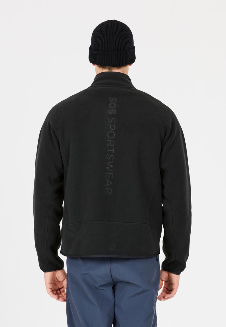 SOS SOS Draco Fleecejacke Herren - 1001 Black - 3 | SportScheck