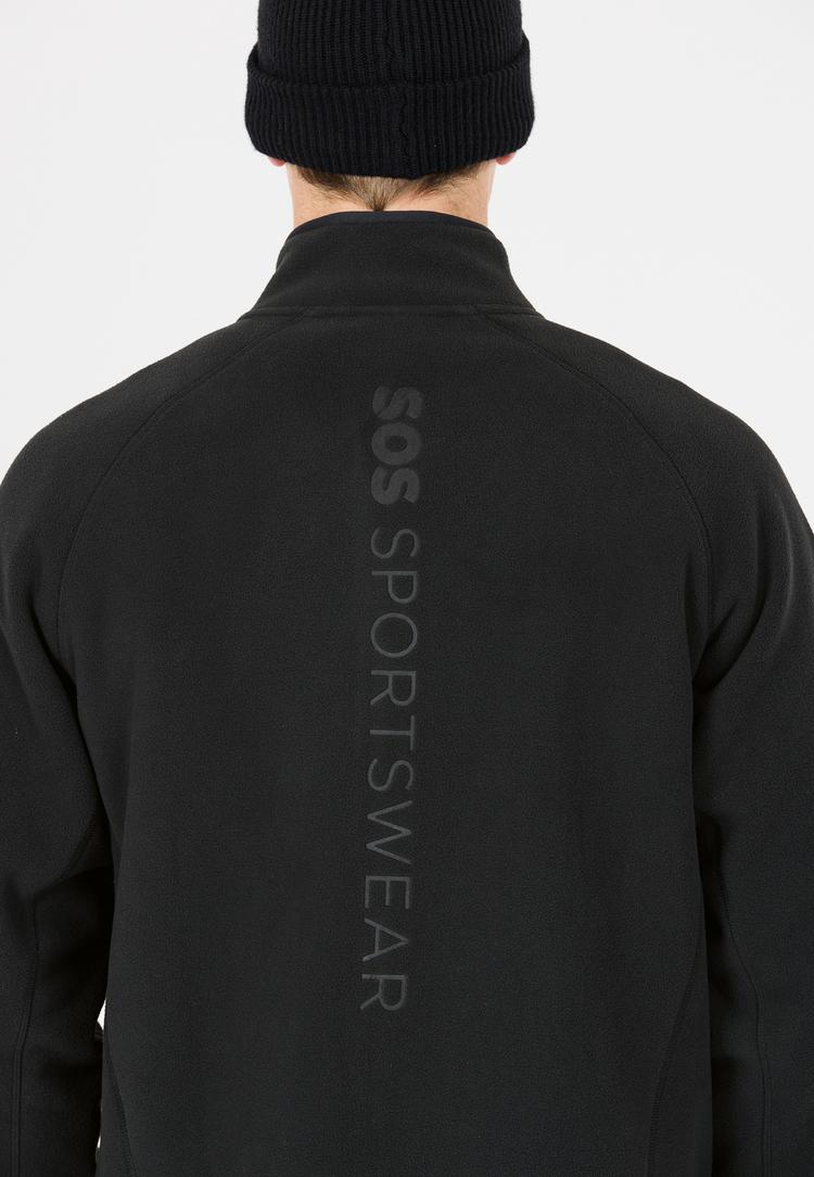 SOS SOS Draco Fleecejacke Herren - 1001 Black - 2 | SportScheck