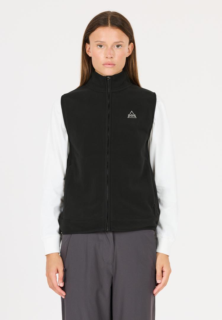 SOS SOS Draco Fleeceweste Damen - 1001 Black - 1 | SportScheck