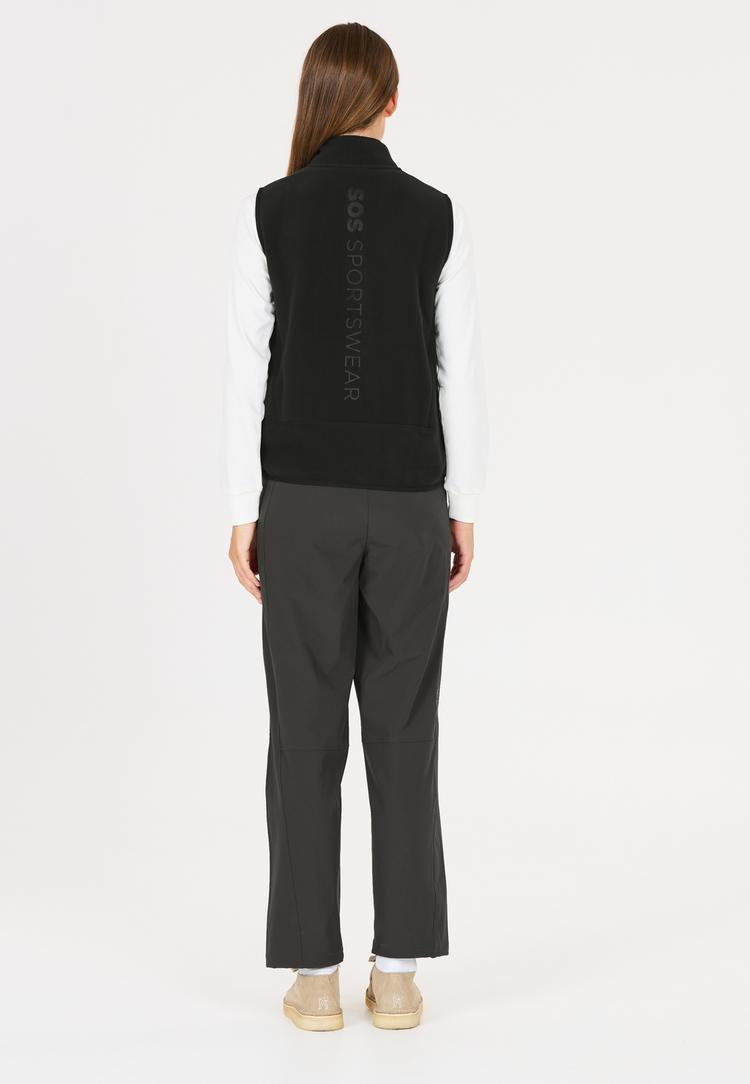 SOS SOS Draco Fleeceweste Damen - 1001 Black - 2 | SportScheck
