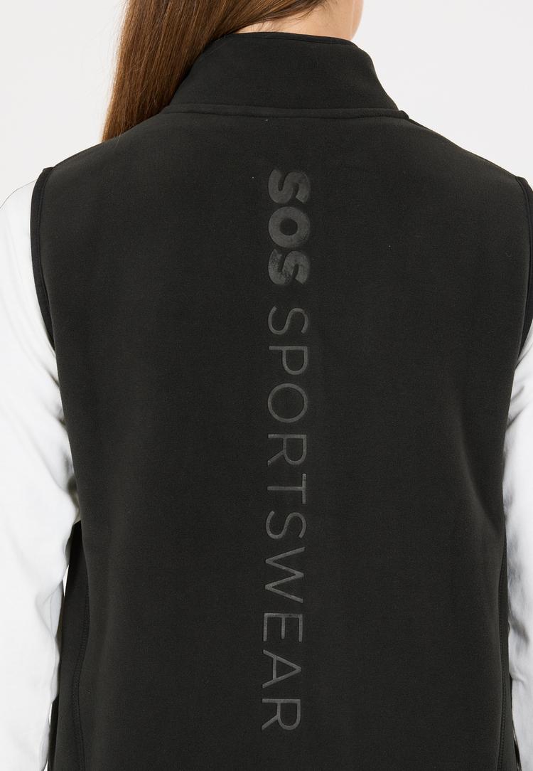 SOS SOS Draco Fleeceweste Damen - 1001 Black - 2 | SportScheck