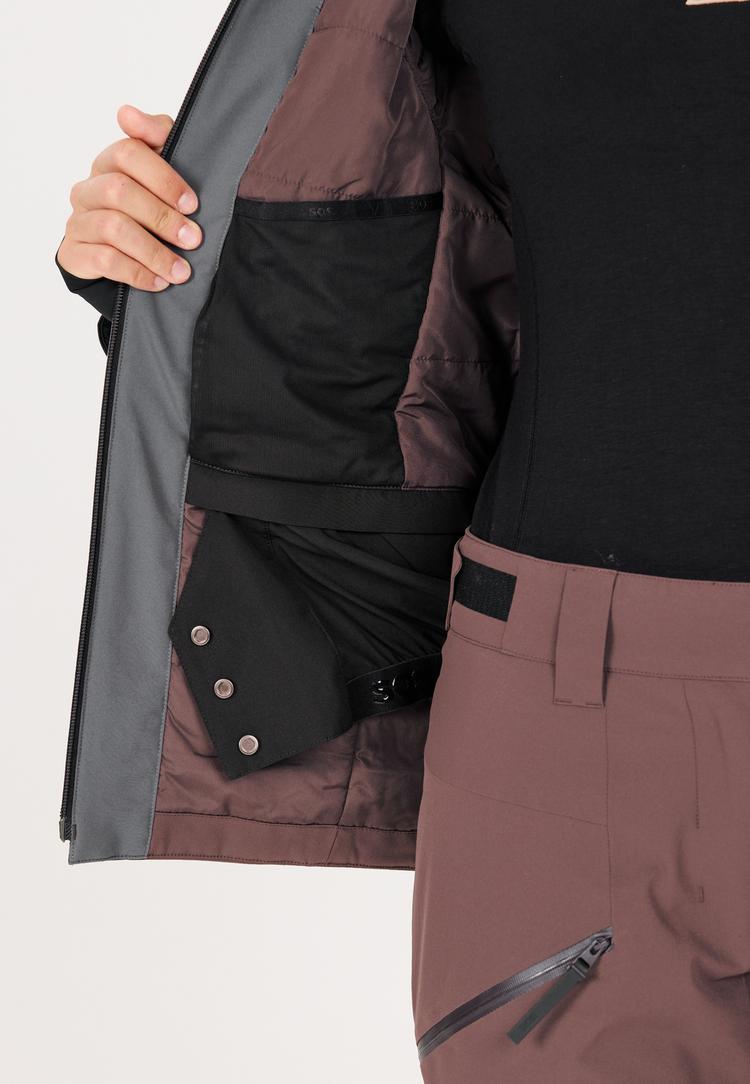 SOS SOS Unbound Skijacke Damen - 1098 Shale Mud - 4 | SportScheck