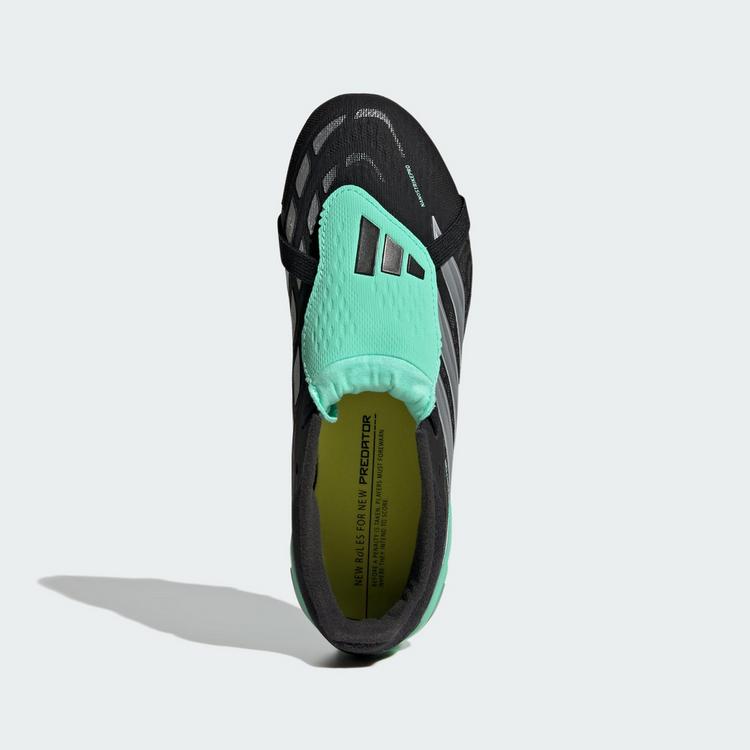 adidas adidas Predator Elite Kids Fu&szlig;ballschuh, feste Fu&szlig;ballschuhe Kinder - Core Black / Silver Metallic / Pulse Mint - 0 | SportScheck