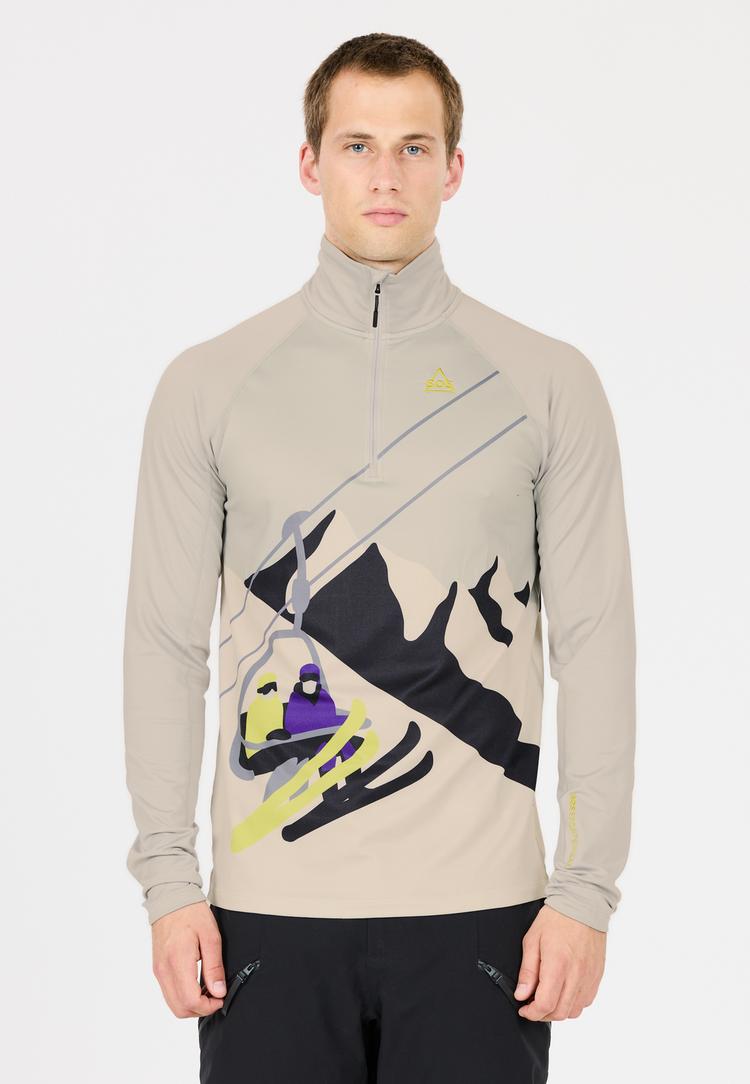 SOS SOS Stratos Skishirt Herren - 1053 Harbor Mist - 1 | SportScheck