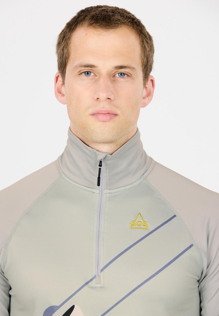 SOS SOS Stratos Skishirt Herren - 1053 Harbor Mist - 0 | SportScheck