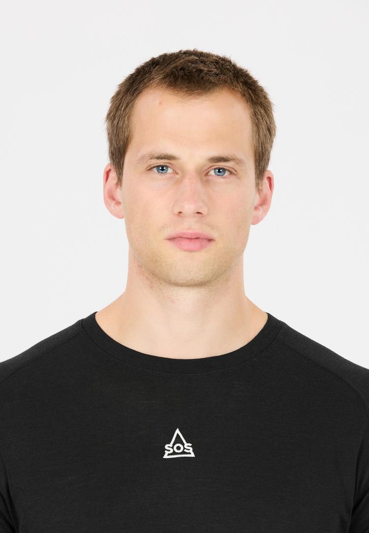 SOS SOS Polaris Langarmshirt Herren - 1001 Black - 0 | SportScheck
