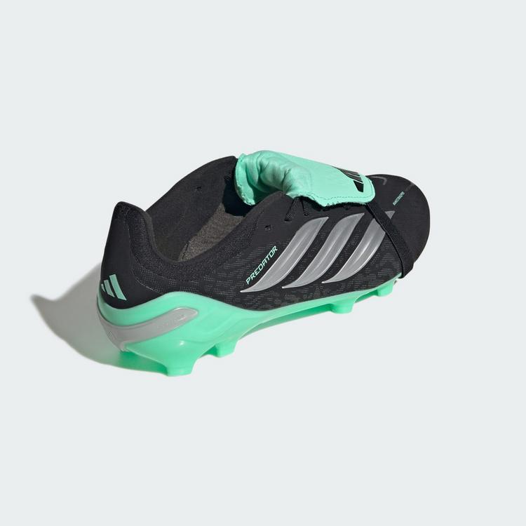 adidas adidas Predator Elite Kids Fu&szlig;ballschuh, feste Fu&szlig;ballschuhe Kinder - Core Black / Silver Metallic / Pulse Mint - 3 | SportScheck
