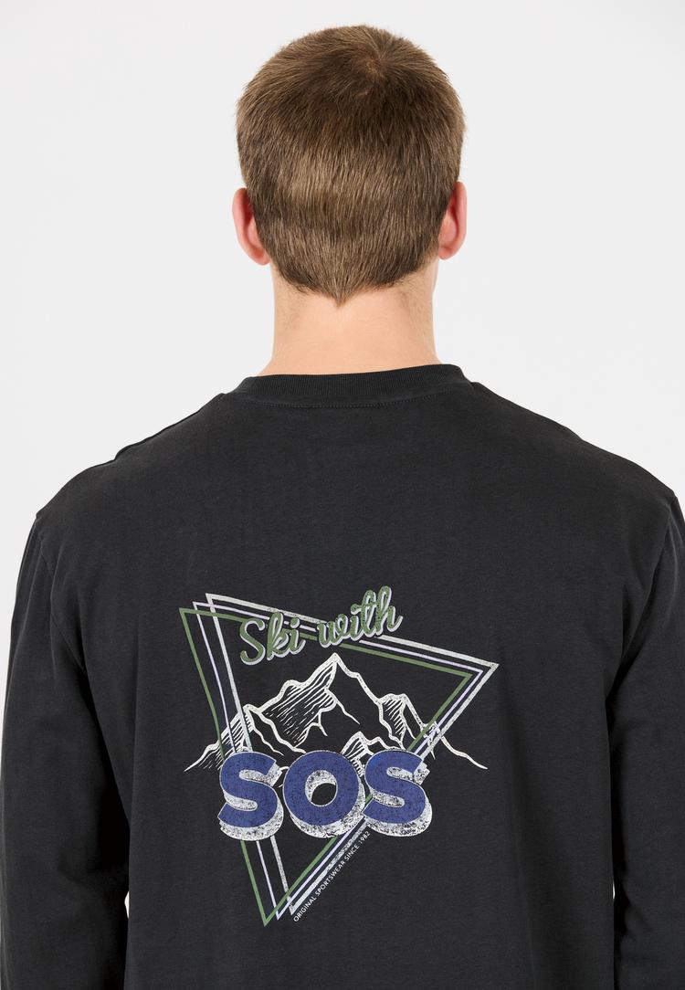 SOS SOS Liftoff Sweatshirt Herren - 2148 Blue Graphite - 2 | SportScheck