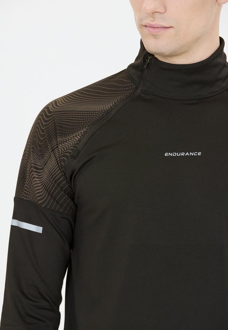 Endurance Endurance Rumbia Funktionsshirt Herren - 1001 Black - 0 | SportScheck