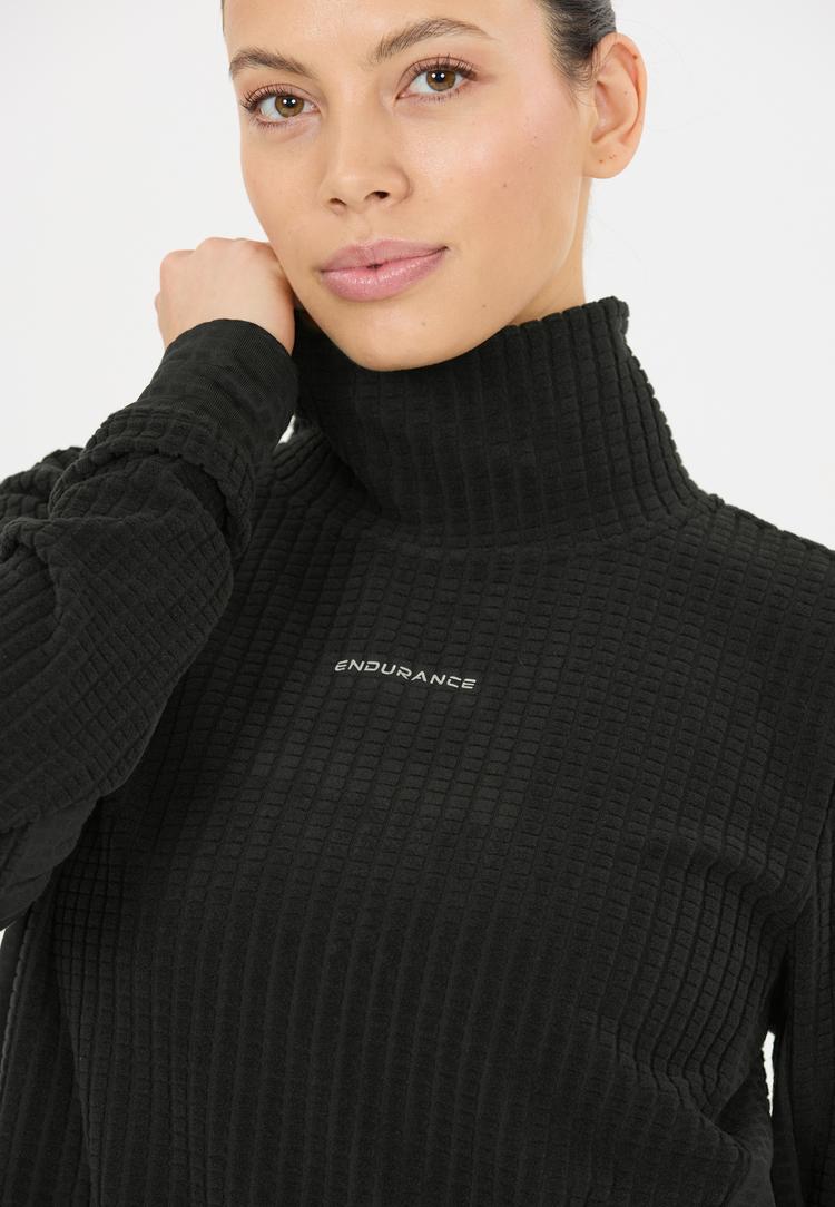 Endurance Endurance Ketsana Laufhoodie Damen - 1001 Black - 1 | SportScheck
