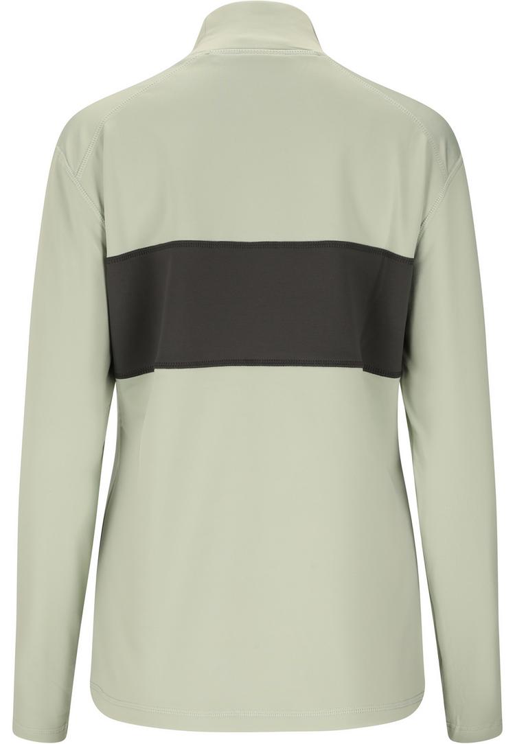 SLOPE SLOPE Norvyn Funktionssweatshirt Damen - 3126 Aqua Gray - 0 | SportScheck