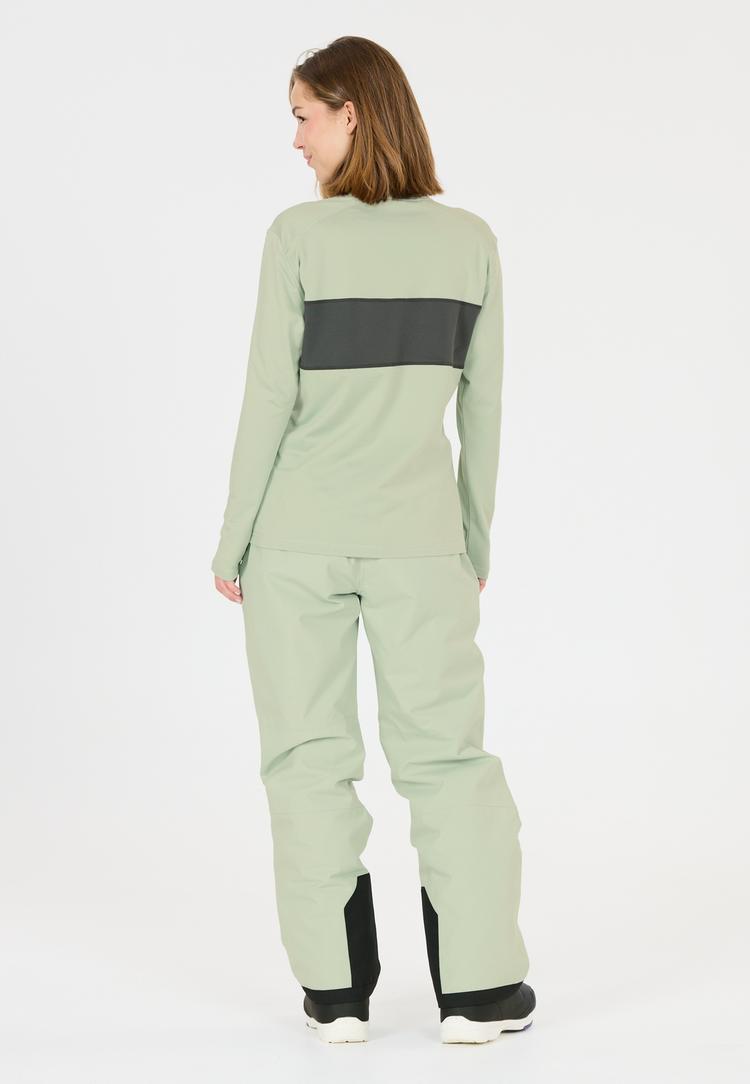 SLOPE SLOPE Norvyn Funktionssweatshirt Damen - 3126 Aqua Gray - 2 | SportScheck