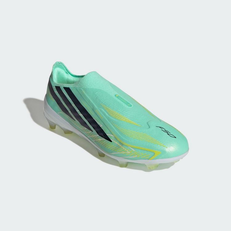 adidas adidas F50 Hyperfast Elite Kids Fu&szlig;ballschuh, Fu&szlig;ballschuhe Kinder - Pulse Mint / Core Black / Solar Lemon - 2 | SportScheck