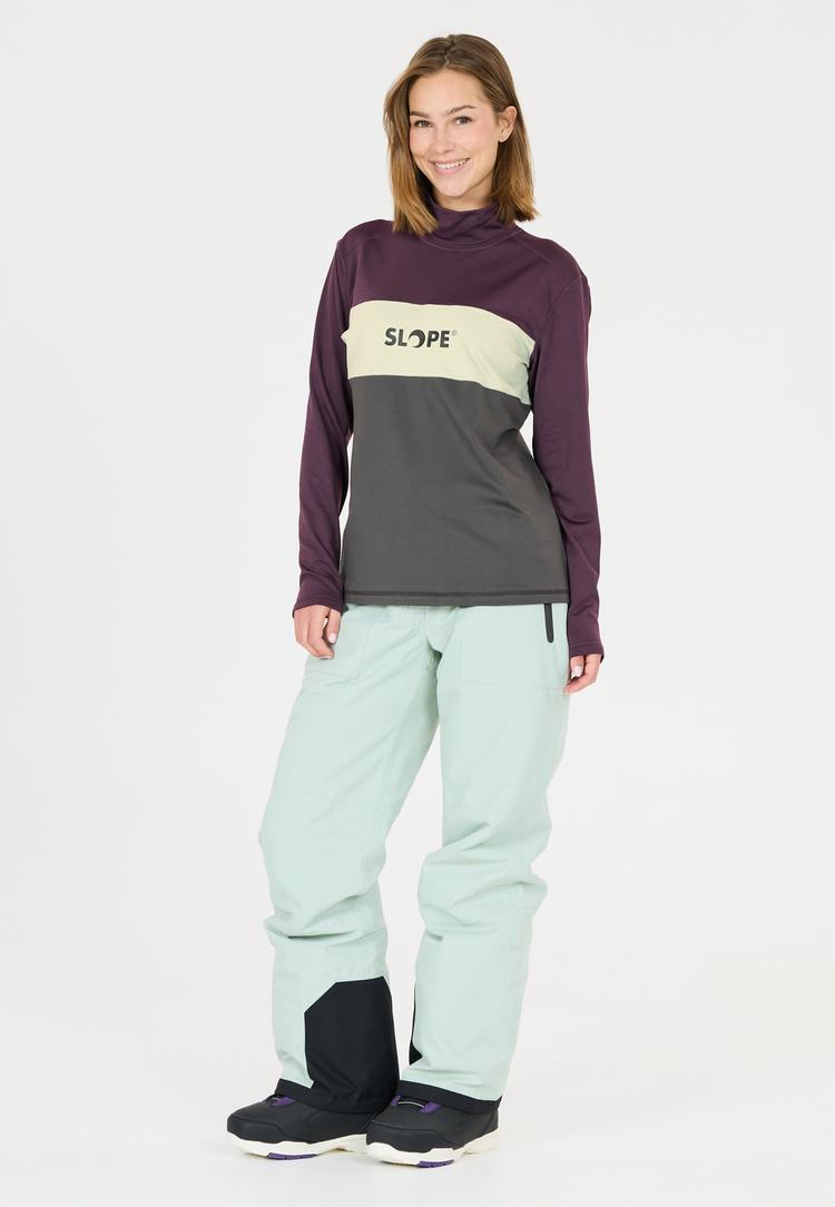 SLOPE SLOPE Norvyn Funktionssweatshirt Damen - 4115 Sweet Grape - 1 | SportScheck