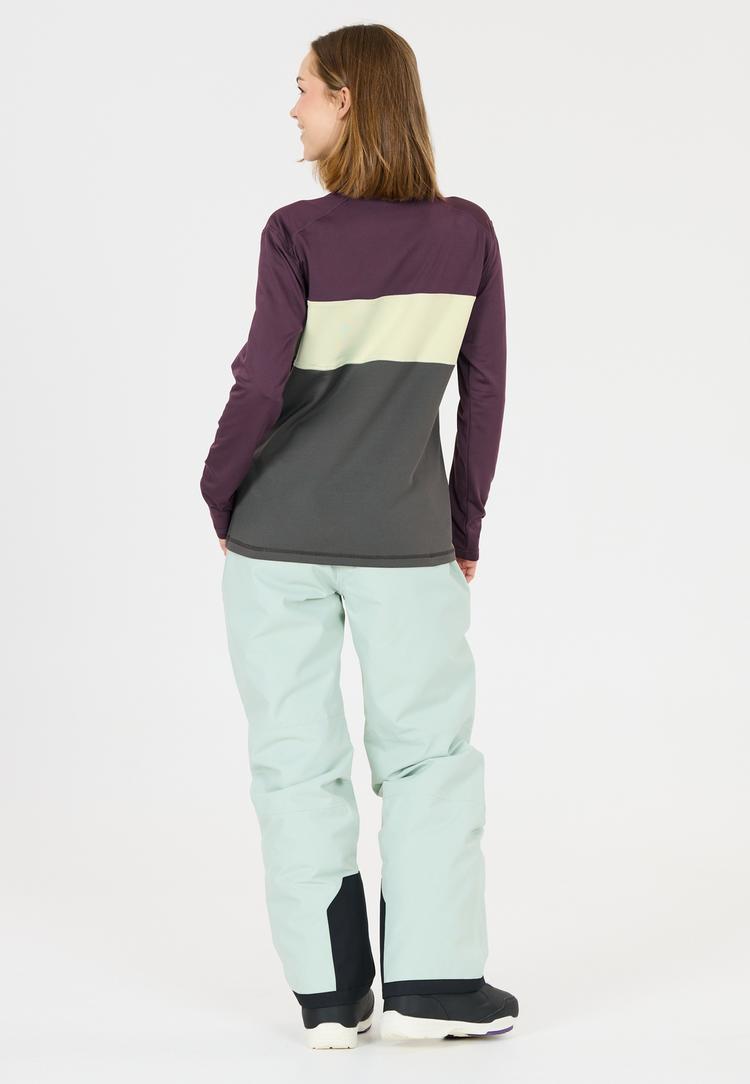 SLOPE SLOPE Norvyn Funktionssweatshirt Damen - 4115 Sweet Grape - 2 | SportScheck