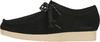 Clarks Originals Wallabee Lite Halbschuhe Herren - 1219 Black Sde