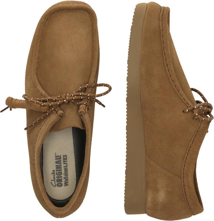 Clarks Originals Clarks Originals Wallabee Lite Halbschuhe Herren - 1224 Cola Suede - 1 | SportScheck