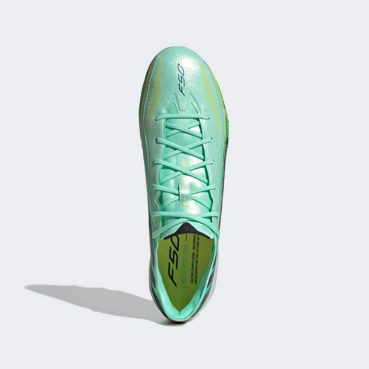 adidas adidas F50 Hyperfast Elite Fu&szlig;ballschuh, Fu&szlig;ballschuhe - Pulse Mint / Core Black / Solar Lemon - 0 | SportScheck