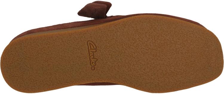 Clarks Originals Clarks Originals WallabeeEVOSh Halbschuhe Damen - 4133A Maroon Suede - 3 | SportScheck