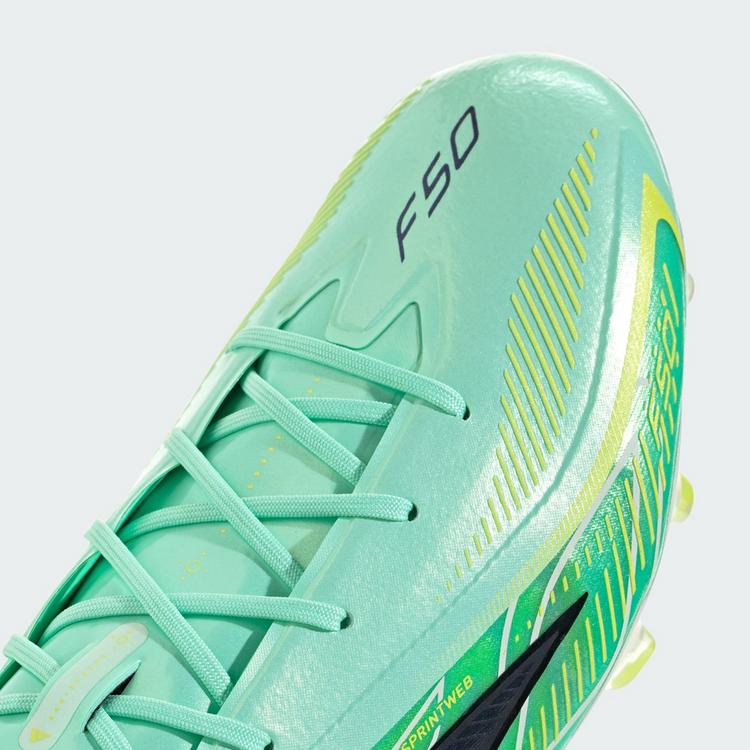 adidas adidas F50 Hyperfast Elite Fu&szlig;ballschuh, Fu&szlig;ballschuhe - Pulse Mint / Core Black / Solar Lemon - 6 | SportScheck
