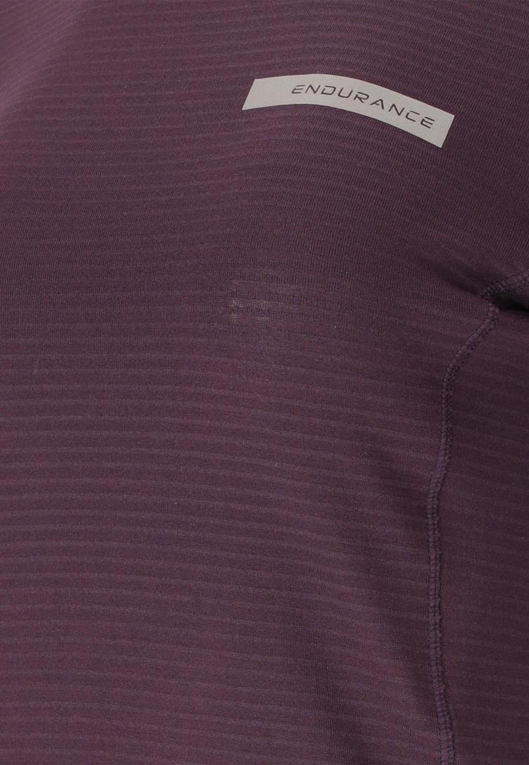 Endurance Endurance Bopha Funktionsshirt Damen - 4207 Nightshade - 0 | SportScheck