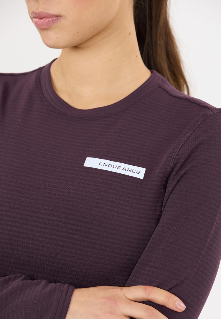 Endurance Endurance Bopha Funktionsshirt Damen - 4207 Nightshade - 1 | SportScheck