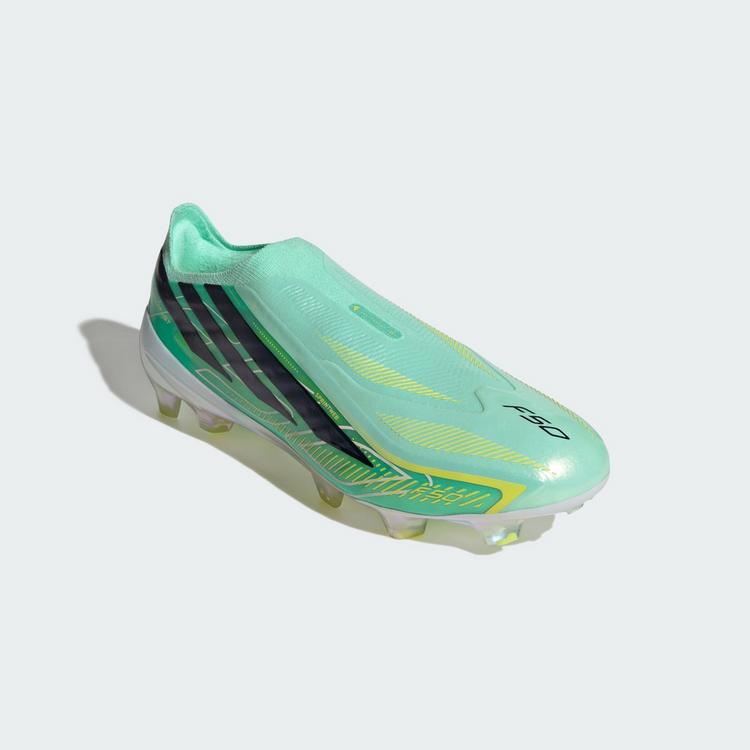 adidas adidas F50 HYPERFAST ELITE Fu&szlig;ballschuh, ohne Fu&szlig;ballschuhe - Pulse Mint / Core Black / Solar Lemon - 2 | SportScheck
