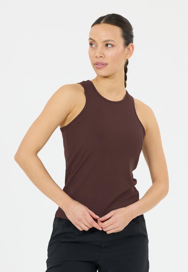 Athlecia Athlecia Tinashe V2 Tanktop Damen - 1294 Chocolate Torte - 1 | SportScheck