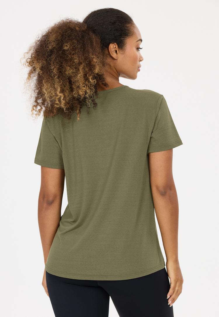 Athlecia Athlecia Lizzy V2 Funktionsshirt Damen - 3234 Dusty Olive - 3 | SportScheck