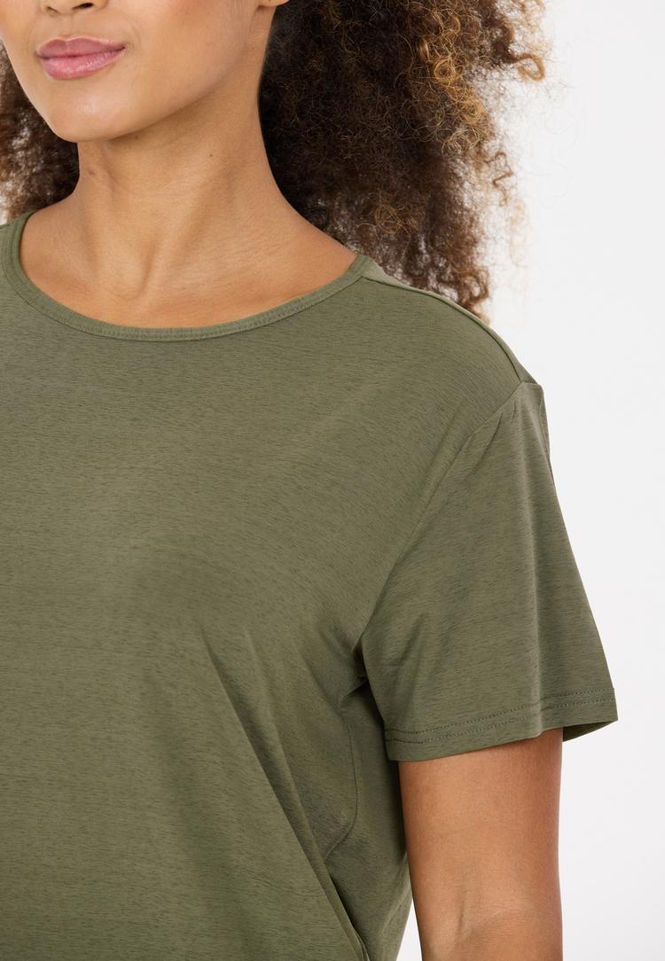 Athlecia Athlecia Lizzy V2 Funktionsshirt Damen - 3234 Dusty Olive - 0 | SportScheck