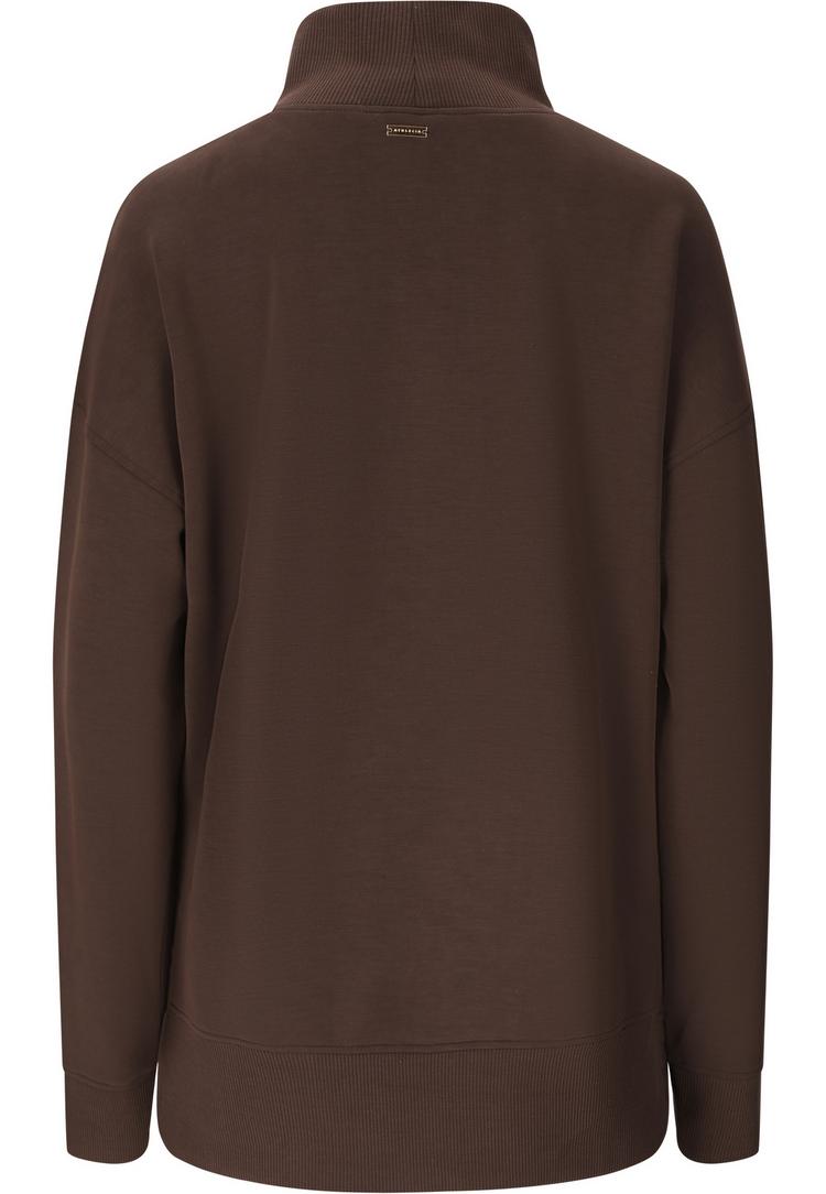 Athlecia Athlecia Yunes Sweatshirt Damen - 1294 Chocolate Torte - 0 | SportScheck