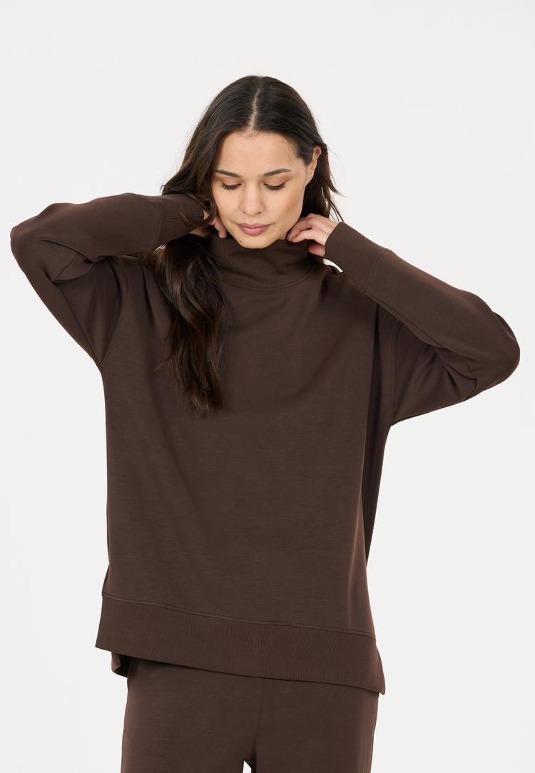 Athlecia Athlecia Yunes Sweatshirt Damen - 1294 Chocolate Torte - 1 | SportScheck