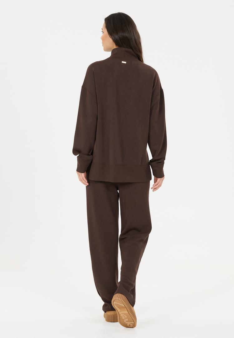 Athlecia Athlecia Yunes Sweatshirt Damen - 1294 Chocolate Torte - 2 | SportScheck