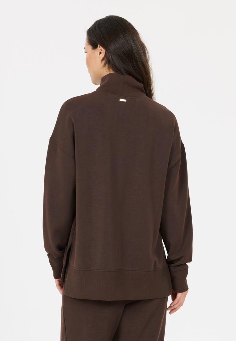 Athlecia Athlecia Yunes Sweatshirt Damen - 1294 Chocolate Torte - 3 | SportScheck