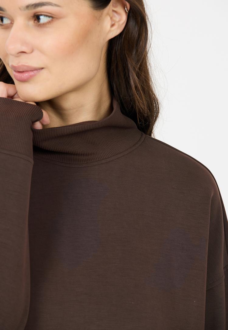 Athlecia Athlecia Yunes Sweatshirt Damen - 1294 Chocolate Torte - 1 | SportScheck