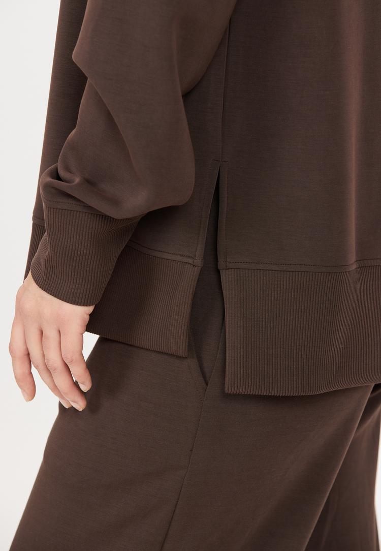 Athlecia Athlecia Yunes Sweatshirt Damen - 1294 Chocolate Torte - 2 | SportScheck