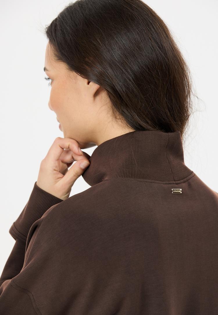 Athlecia Athlecia Yunes Sweatshirt Damen - 1294 Chocolate Torte - 3 | SportScheck