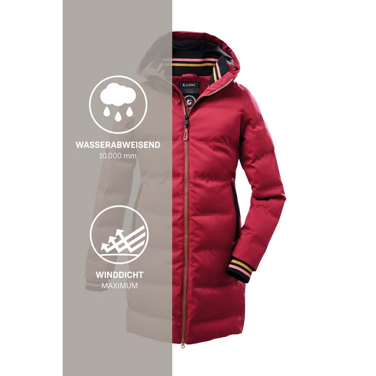 KILLTEC KILLTEC KOW 33 Funktionsjacke M&auml;dchen - Violett394 - 6 | SportScheck