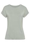 Vivance by Lascana Kurzarmshirt T-Shirt Damen - khaki